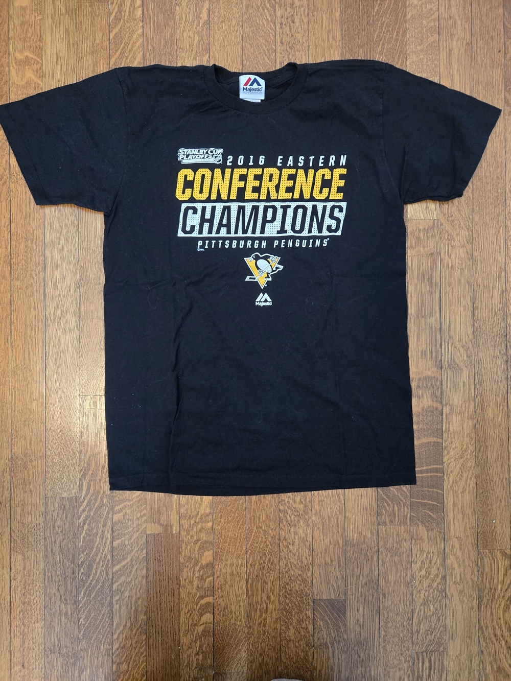 Pittsburgh Penguins 2016 Eastern Conference Champions Black T-Shirt